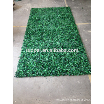 2016 hot sale cheap milan artificial grass mat /boxwood panel for home decor